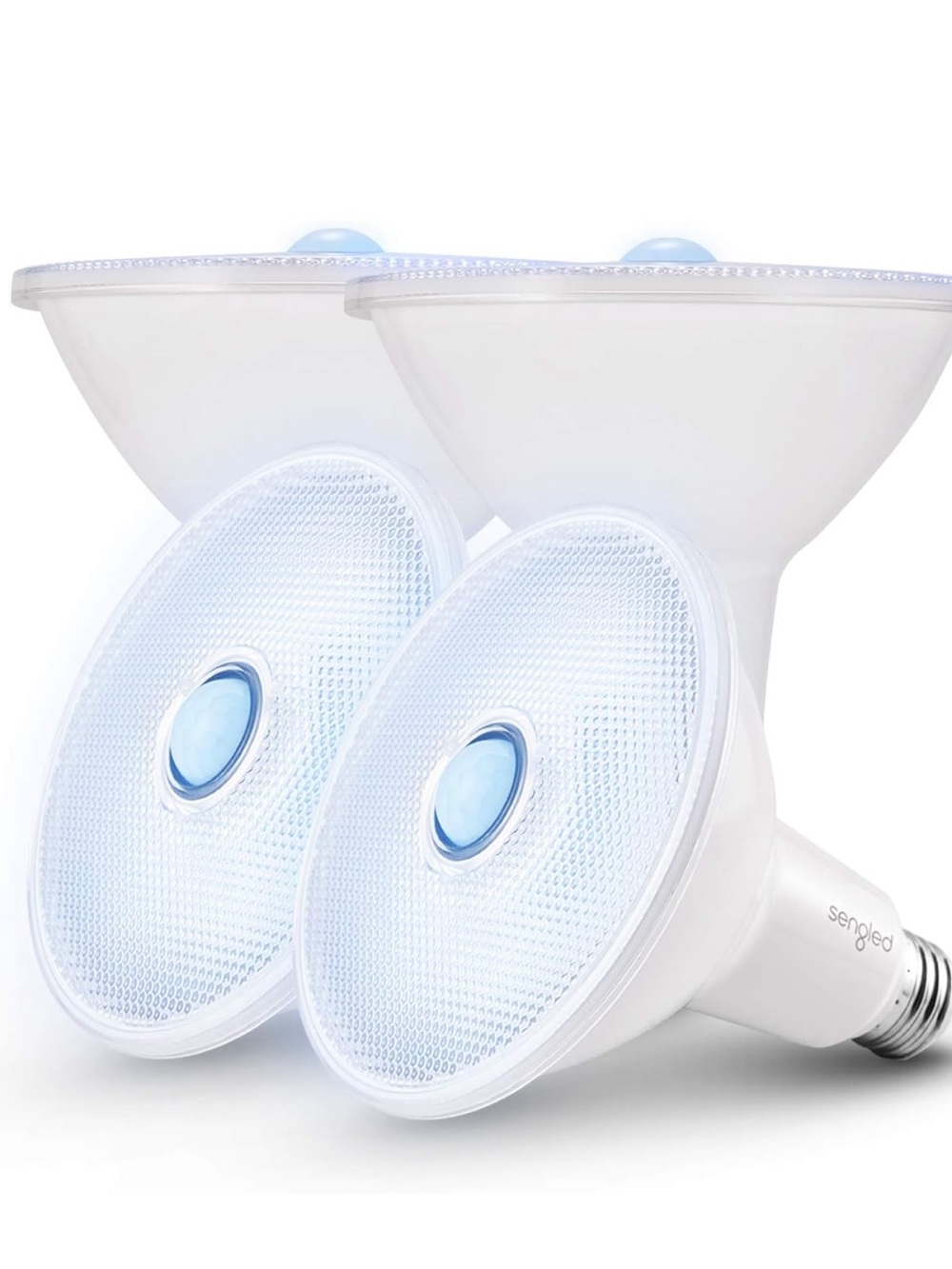 Sengled LED Flood Light Bulbs - White with Blue Accent 4 Pack